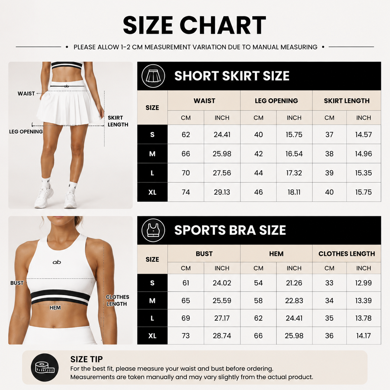Yoga Skirt Set Women | Workout Two Piece Outfit | Fitness Yoga Wear Set | Running Exercise Clothing | Short Skirt Athletic Outfit