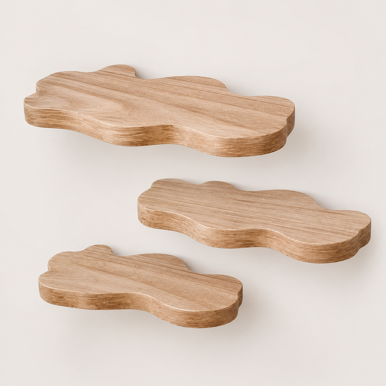 Cloud Wall Shelf for Stylish Storage and Display Jumartins