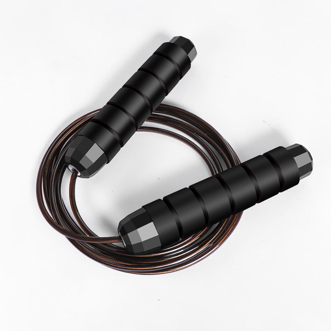 Speed Jump Rope | Adjustable Wire Skipping Rope | Tangle Free Cardio Equipment | Home Workout Training Accessory