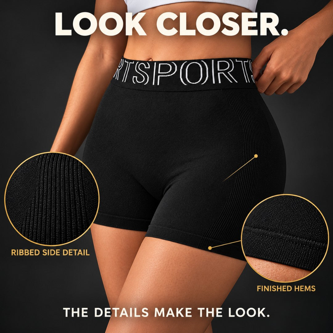 High Waist Yoga Shorts for Women, Seamless Stretch Workout Bottoms, Fitted Gym Clothing, Summer Fitness Training, Studio Exercise Wear