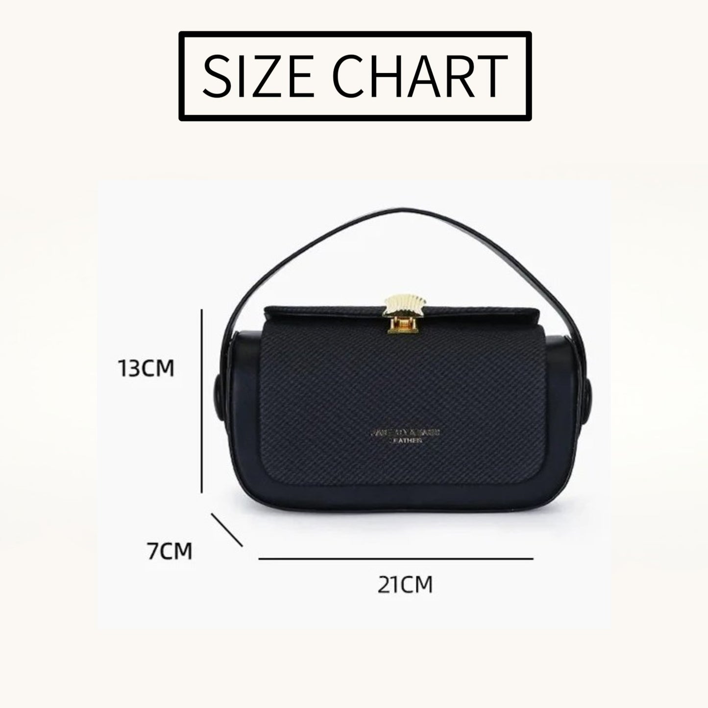 Women’s Square Box Shoulder Bag | Crossbody Handbag Elegant Style