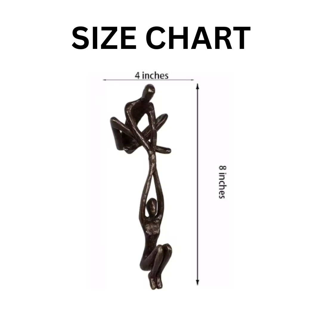 Dancing Couple Resin Statue – Man Lifting Woman Romantic Sculpture Decor