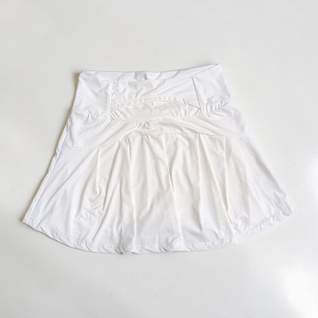 Women's High Waist Athletic Skort Quick Dry Active Skirt With Pocket | Lightweight Yoga Running Fitness Wear