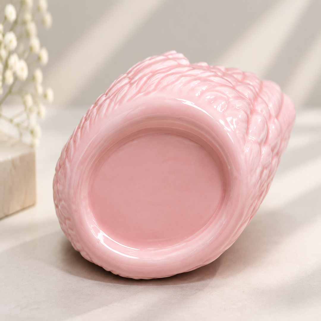 Ceramic Swan Decor Bowl | Elegant Home Accent | Decorative Storage Dish | Desktop Organizer | Flower Holder Ornament