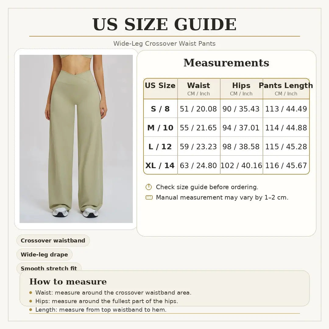Wide Leg Yoga Pants | Crossover Waist Lounge Trousers | Soft Flow Pants | Casual Athleisure Bottoms | Comfy Travel Wear Jumartins
