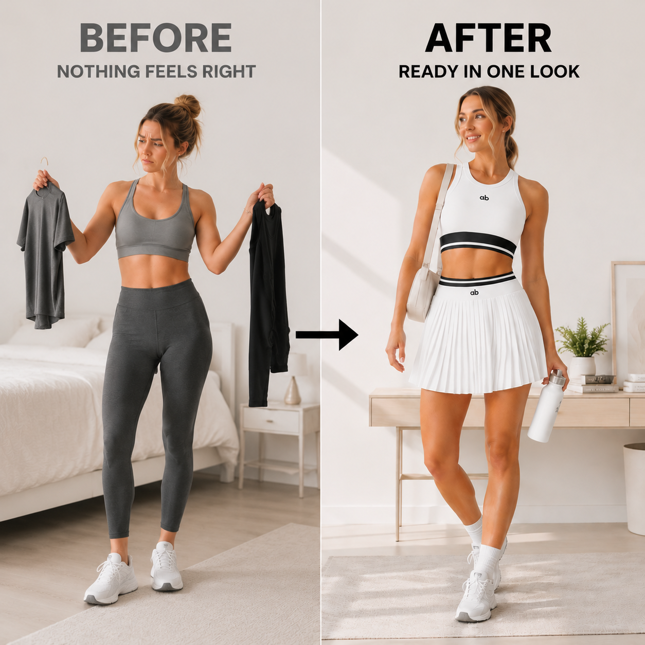 Yoga Skirt Set Women | Workout Two Piece Outfit | Fitness Yoga Wear Set | Running Exercise Clothing | Short Skirt Athletic Outfit