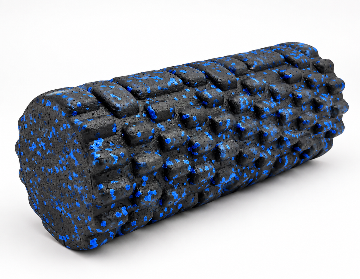 33cm Fitness Foam Roller | Textured Yoga Massage Roller | Pilates Recovery Exercise Tool | Muscle Massage Roller For Home Gym Workouts
