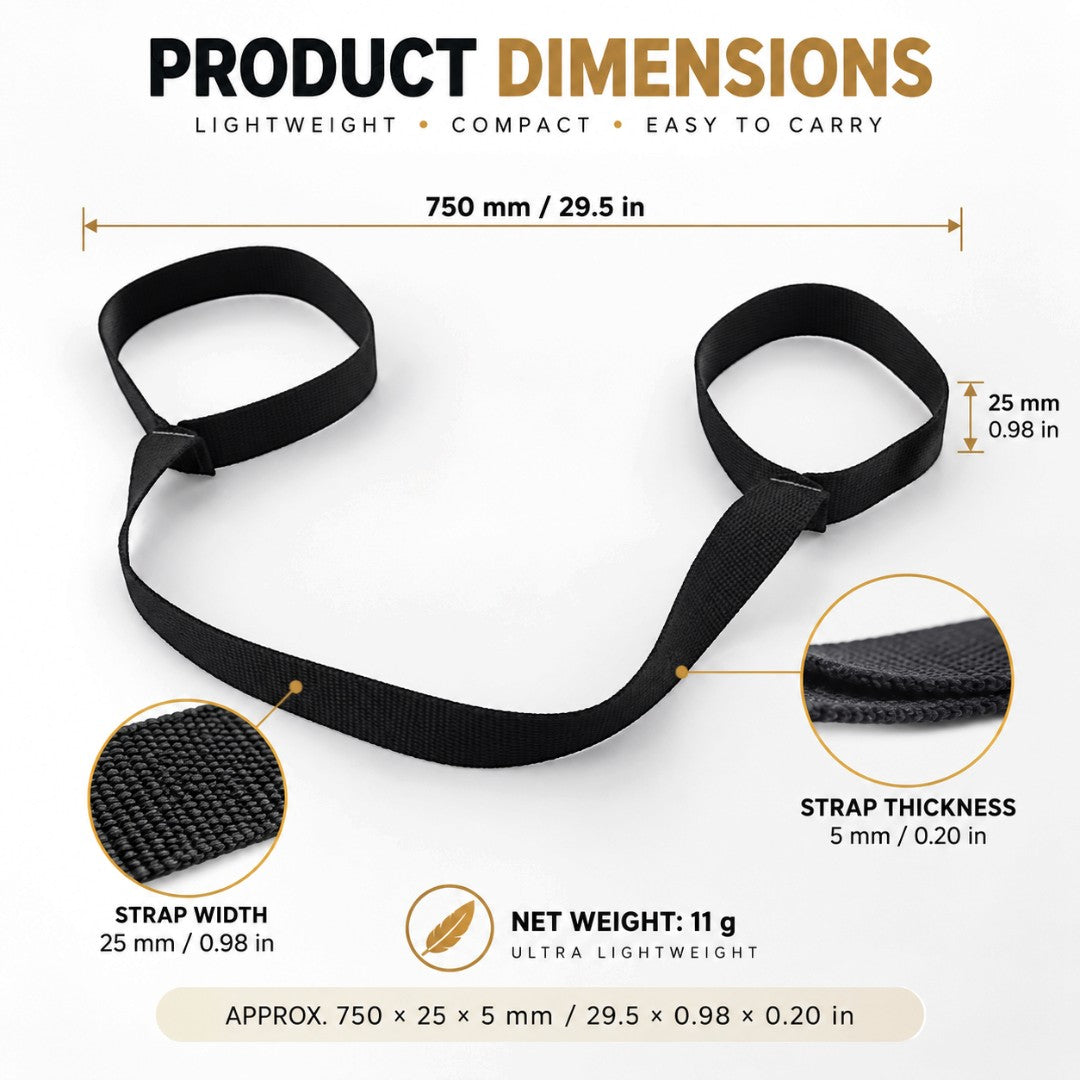 Yoga Mat Carrying Strap | Adjustable Shoulder Sling | Exercise Mat Carrier | Pilates Fitness Holder