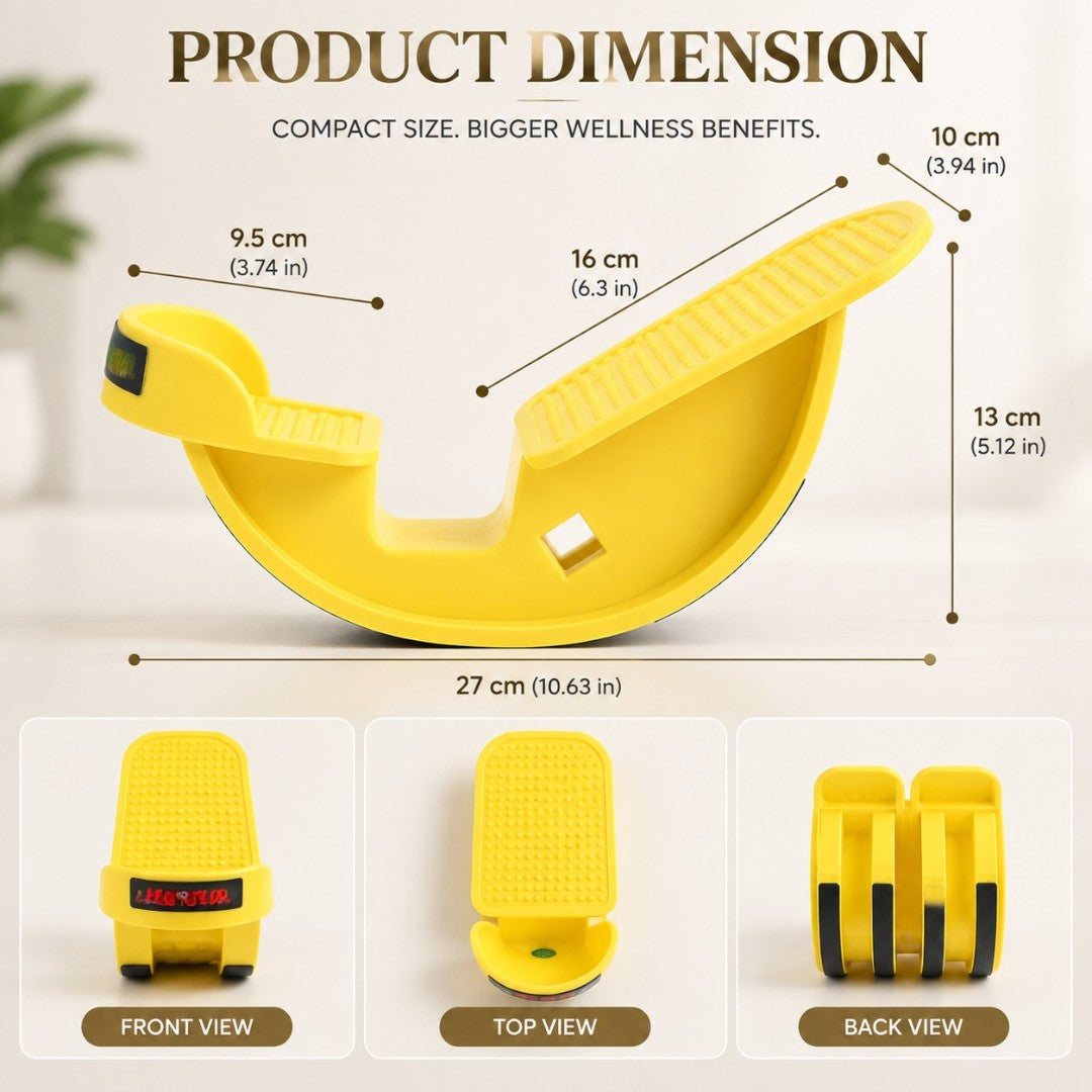 Calf Stretcher Rocker | Foot Stretching Board | Ankle Mobility Trainer | Lower Leg Stretching Tool | Home Fitness Equipment