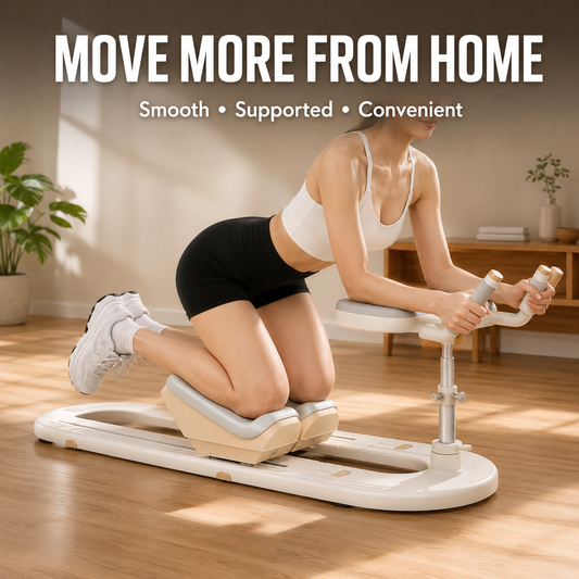 Home Abdominal Trainer | Sliding Knee Exercise Machine | Mountain Climber Workout Device | Compact Indoor Fitness Equipment