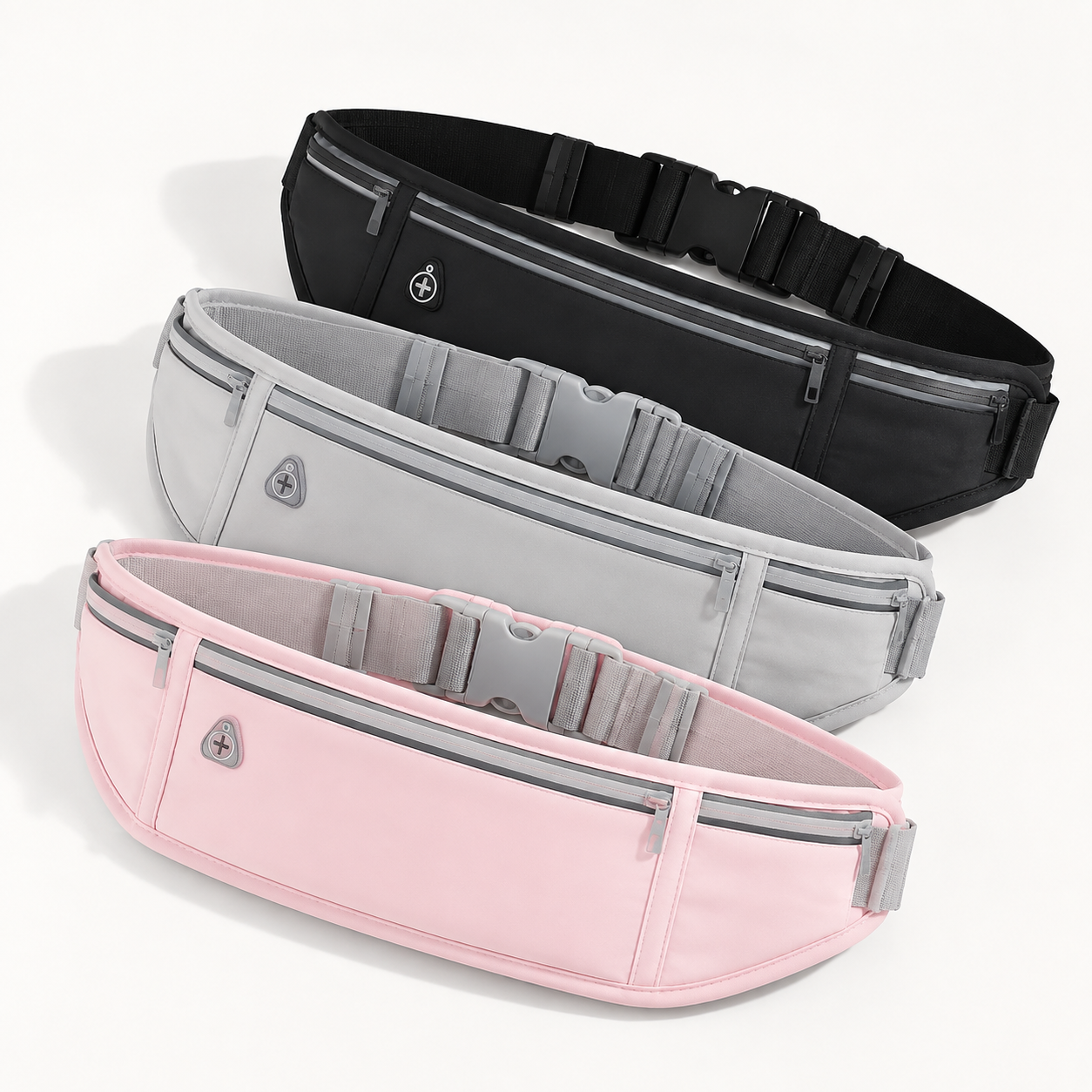 Running Waist Pack | Slim Sport Belt Bag | Portable Fanny Pack | Adjustable Strap Bag | Travel Walking Pouch | Daily Carry Bag