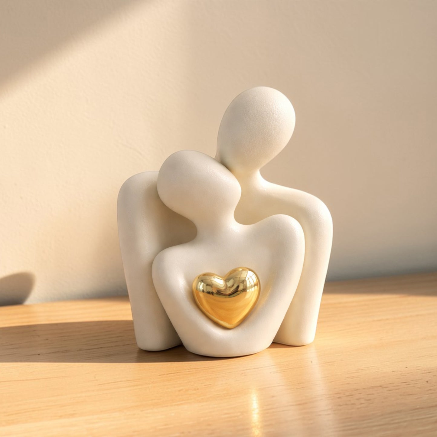 Couple Embrace Statue | Romantic Love Figurine | Home Decor Gift