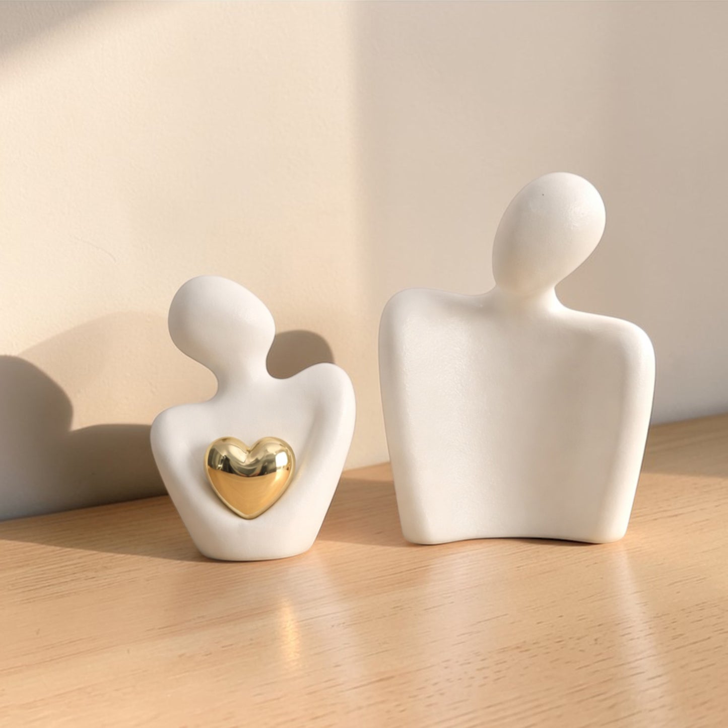 Couple Embrace Statue | Romantic Love Figurine | Home Decor Gift