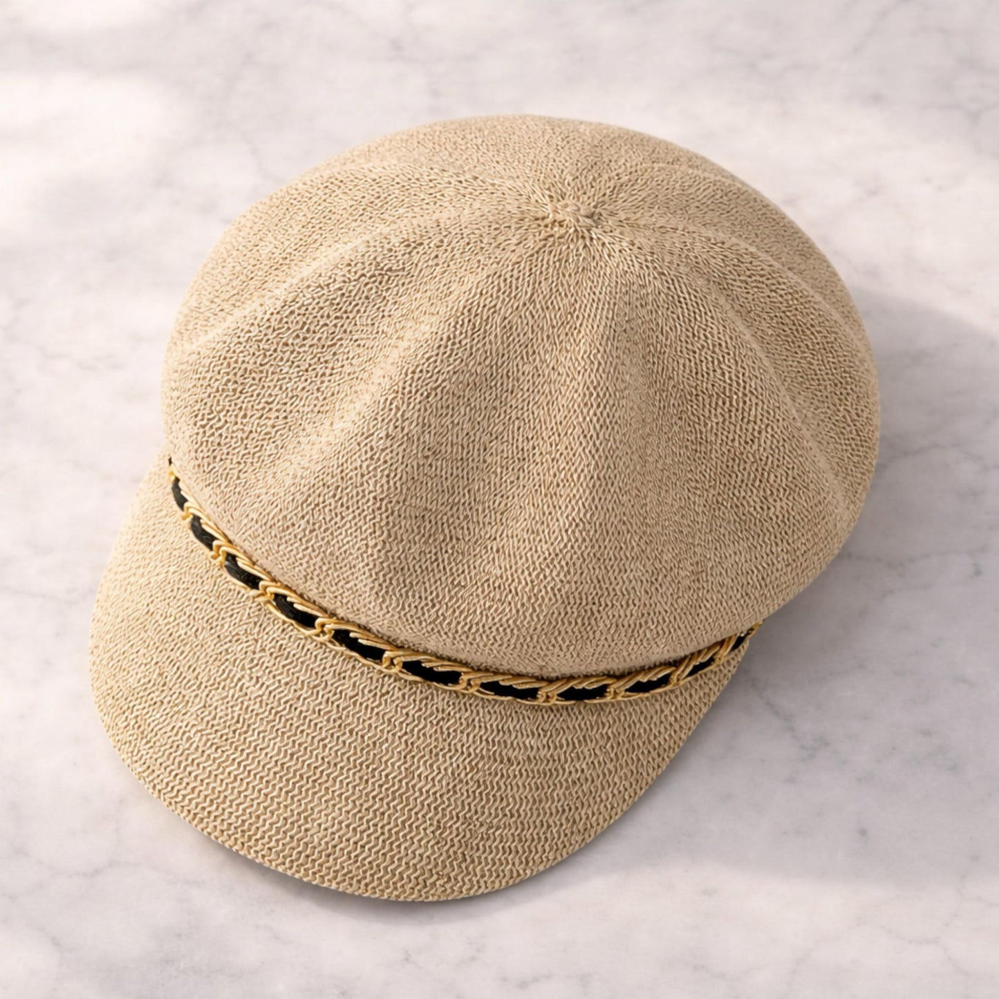 Women's Summer Hat/  Octagonal Painter Hat