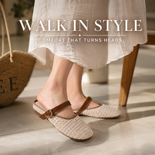 Breathable Knit Mary Jane Flats for Women – Lightweight Scratch-Free Comfort Shoes with Cushioned Support & Non-Slip Sole