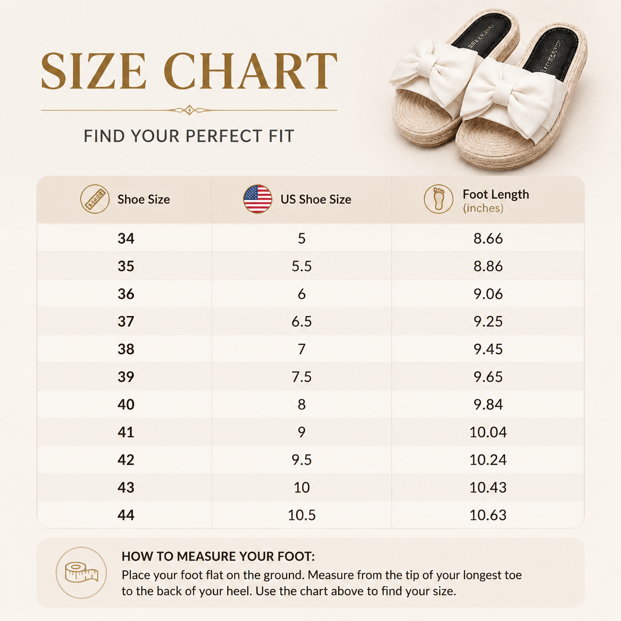 White Bow Slide Sandals for Women | Feminine Summer Flat Shoes | Casual Slip On Beach Footwear | Elegant Everyday Slides