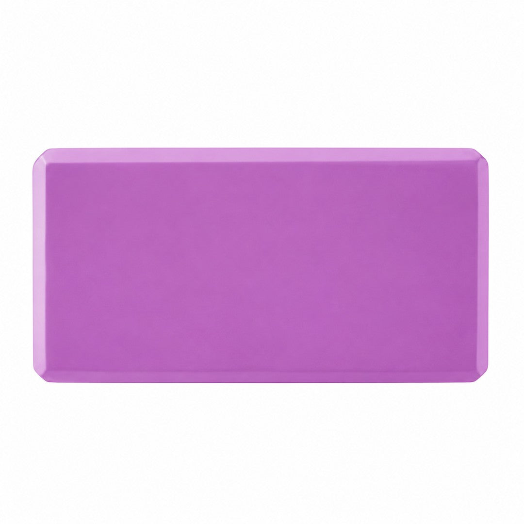 High Density EVA Yoga Foam Blocks | Nonslip Support Bricks for Stretching, Balance, Pilates, Dance, Flexibility and Daily Home Practice
