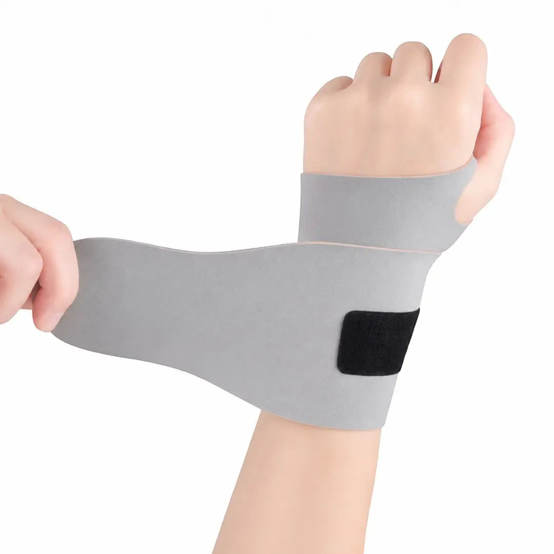 Fitness Wrist Support | Elastic Compression Wrap | Breathable Nylon Brace | Secure Thumb Loop | Gym Training Support | Workout Grip Comfort Jumartins