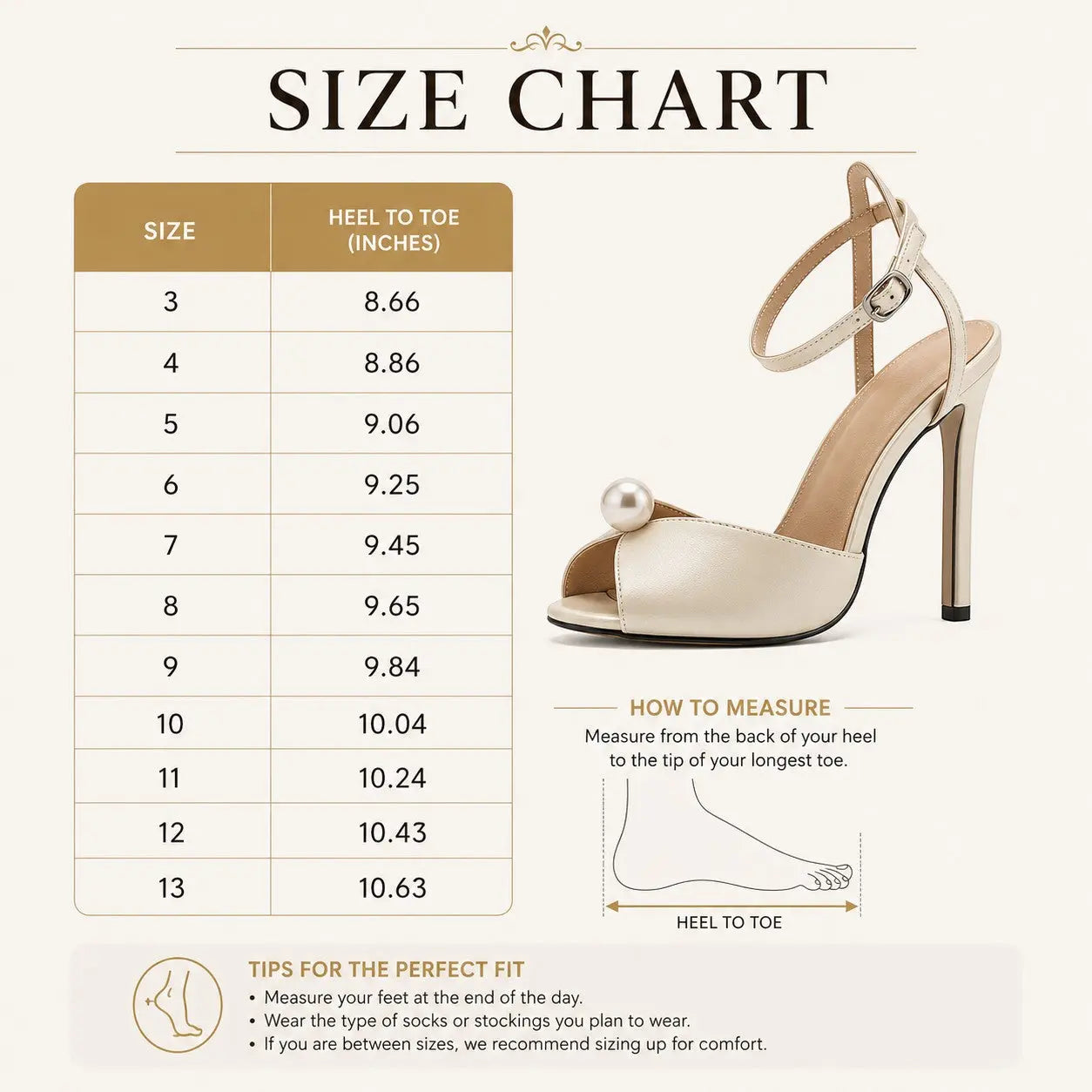 Pearl High Heel Sandals, Elegant Open Toe Stiletto Heels, Ankle Strap Dress Shoes for Wedding Party Evening Pumps Jumartins