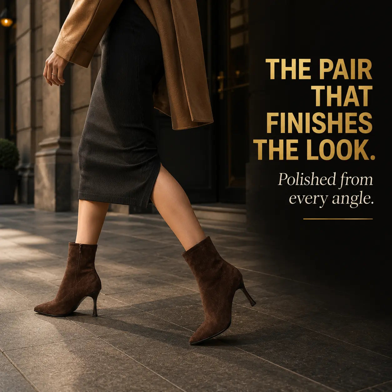 Women’s Pointed Toe Ankle Boots | Slim High Heel Booties | Stretch Fit Dress Shoes | Elegant Party Footwear | Chic Evening Style Jumartins