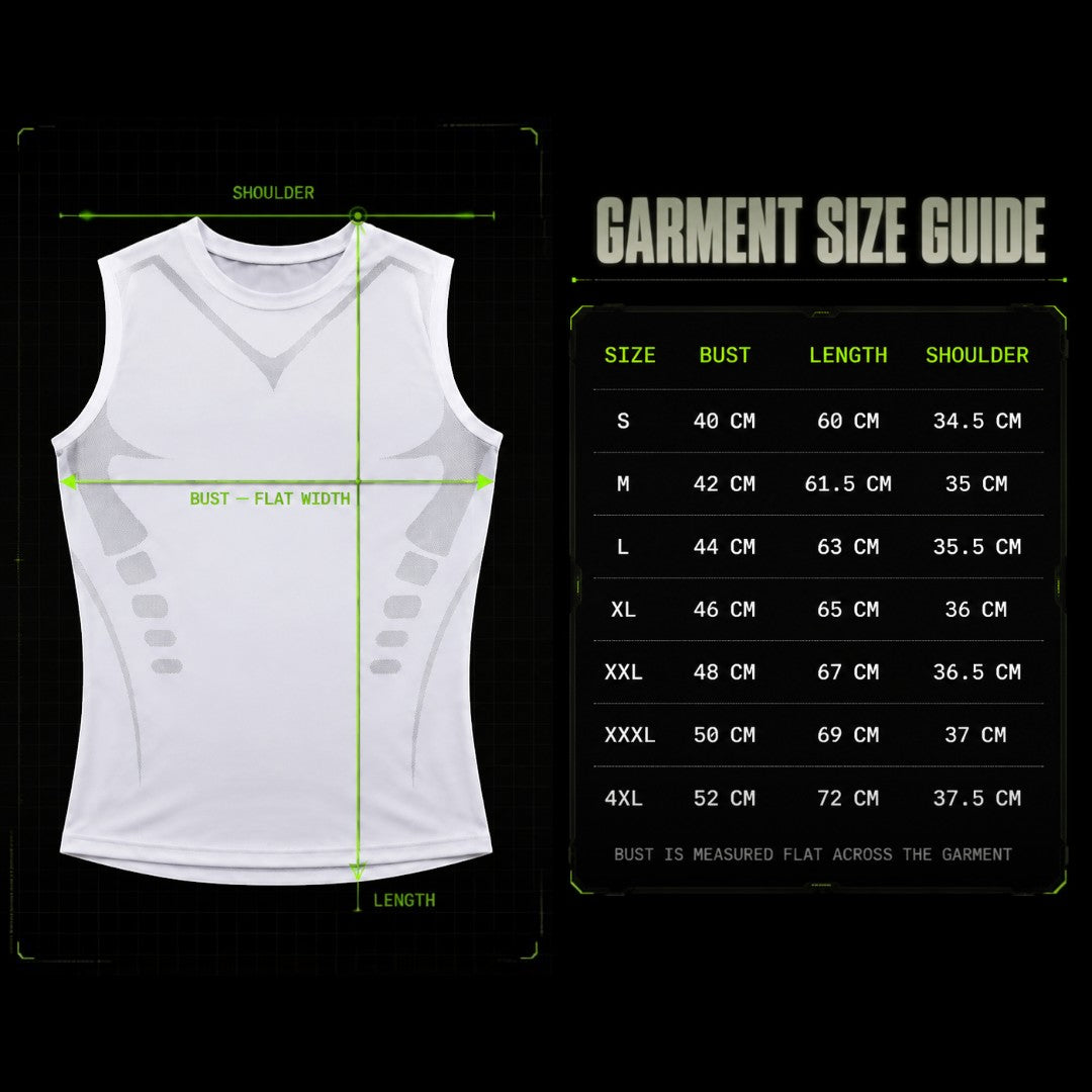 Men’s Compression Tank Top | Sleeveless Quick Dry Gym Shirt | Bodybuilding Workout Vest | Fitted Fitness Training Sportswear for Running