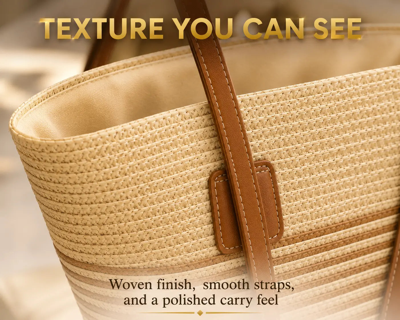 Woven Straw Tote Bag | Large Shoulder Handbag | Beach Carryall Purse | Vacation Travel Shopper | Casual Summer Tote Jumartins