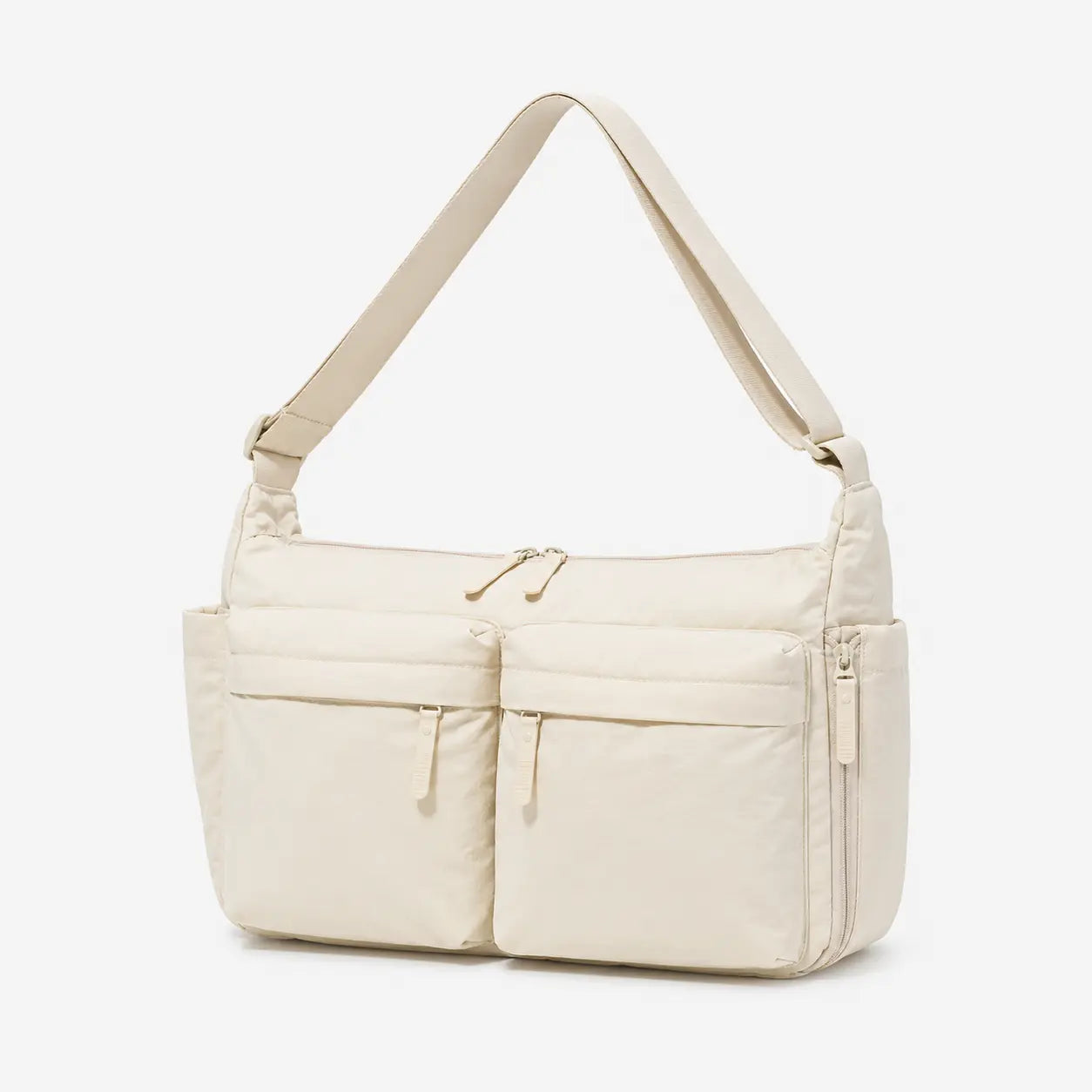 Casual Multi Pocket Messenger Bag for Women Large Nylon Shoulder Bag Lightweight Travel Purse Everyday Crossbody Tote Handbag Jumartins