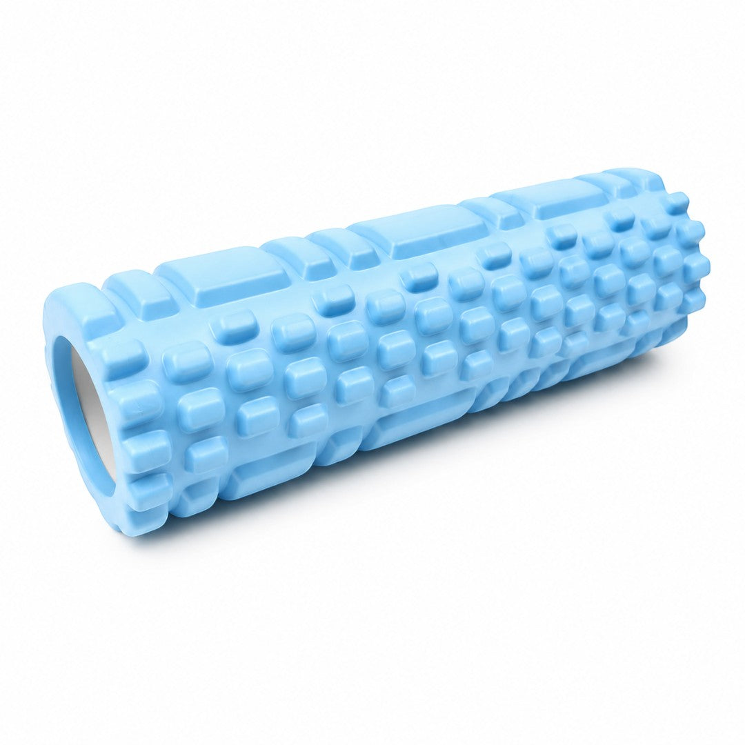 Textured EVA Foam Roller | Muscle Recovery Massage Roller | Yoga Stretch Support Tool | Back Leg Relief Roller | Home Gym Mobility Support