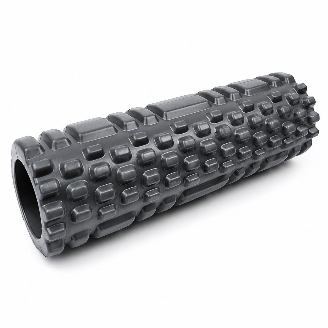 Textured EVA Foam Roller | Muscle Recovery Massage Roller | Yoga Stretch Support Tool | Back Leg Relief Roller | Home Gym Mobility Support