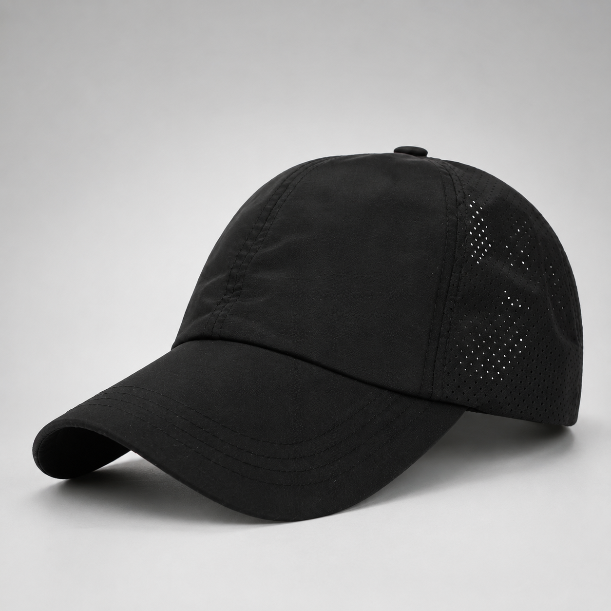 Ponytail Baseball Cap | Messy Bun Hat | Breathable Mesh Cap | Casual Sport Hat | Lightweight Hair Friendly Cap