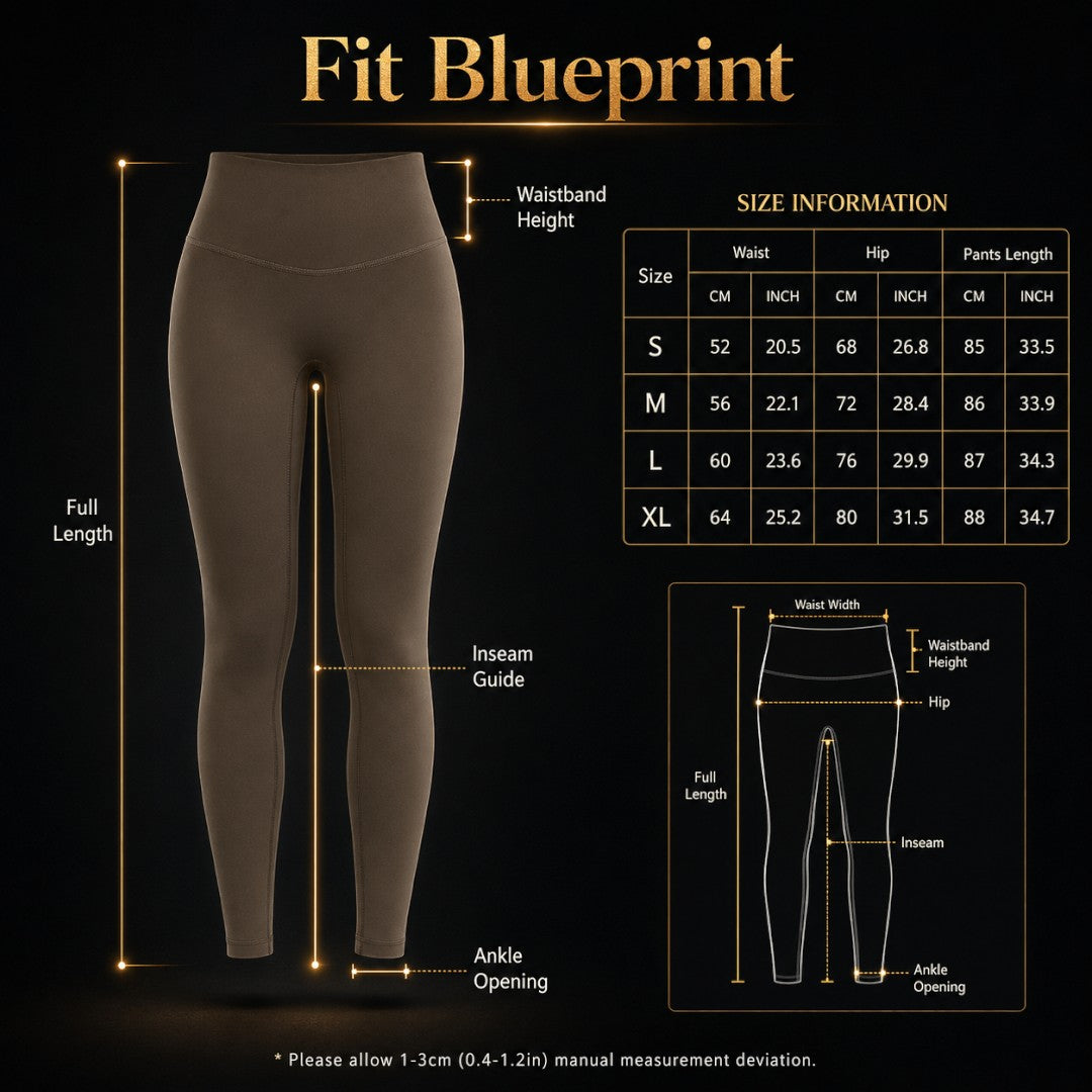 Women’s High Waist Stretch Leggings | Smooth Yoga Pants | Soft Gym Tights | Flexible Lounge Bottoms | Supportive Waistband Daily Comfort