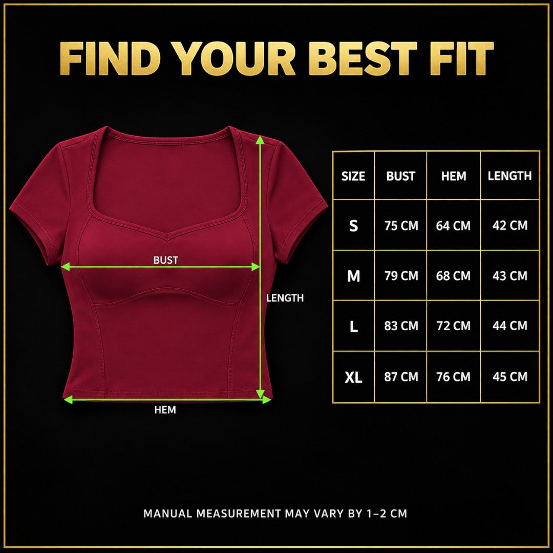 Women’s Workout Crop Top | Sculpting Short Sleeve Yoga Shirt | Stretch Dance Tee | Quick Dry Gym Top | Running and Cycling Training Wear