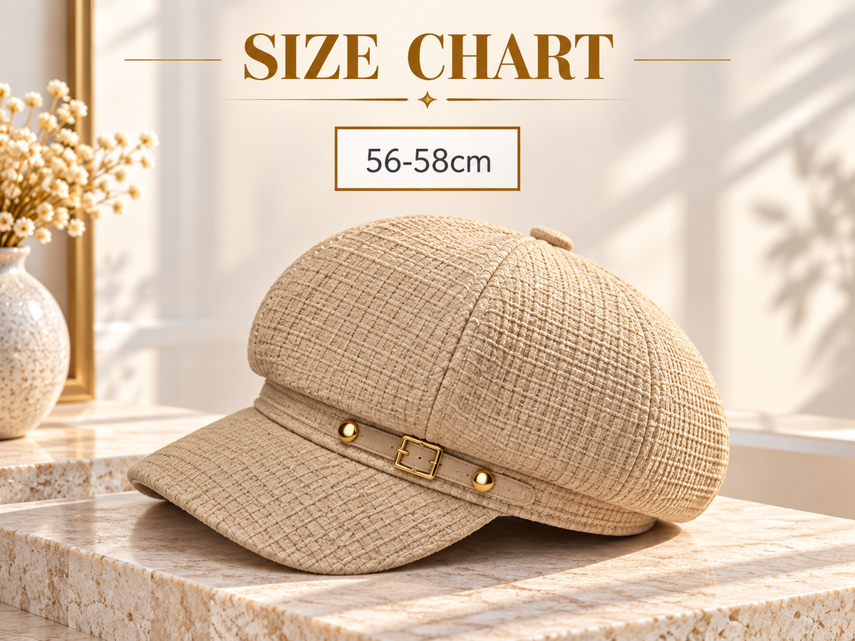 Women Baker Boy Cap, Waffle Texture Newsboy Hat with Brim, Vintage Octagonal Beret, Ladies Casual Painter Hat