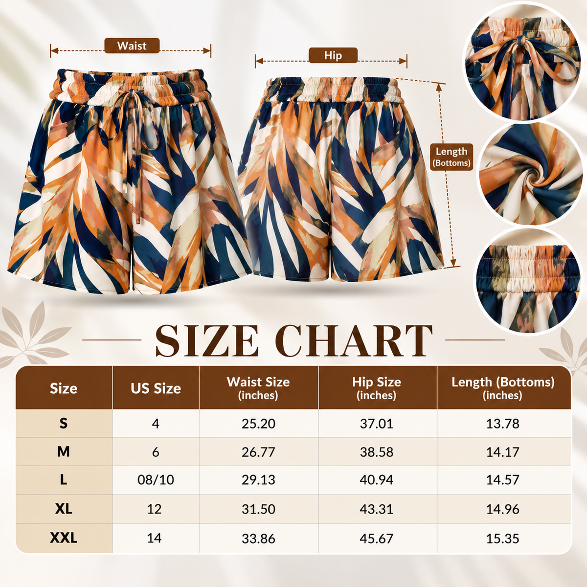 Flowy Shorts High Waisted Elastic Waist Drawstring Shorts Summer Casual Lightweight Shorts with Pockets