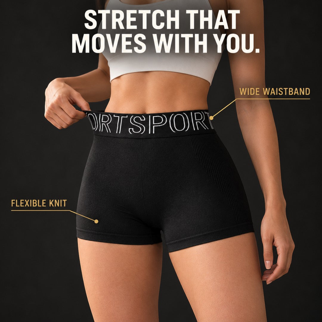 High Waist Yoga Shorts for Women, Seamless Stretch Workout Bottoms, Fitted Gym Clothing, Summer Fitness Training, Studio Exercise Wear