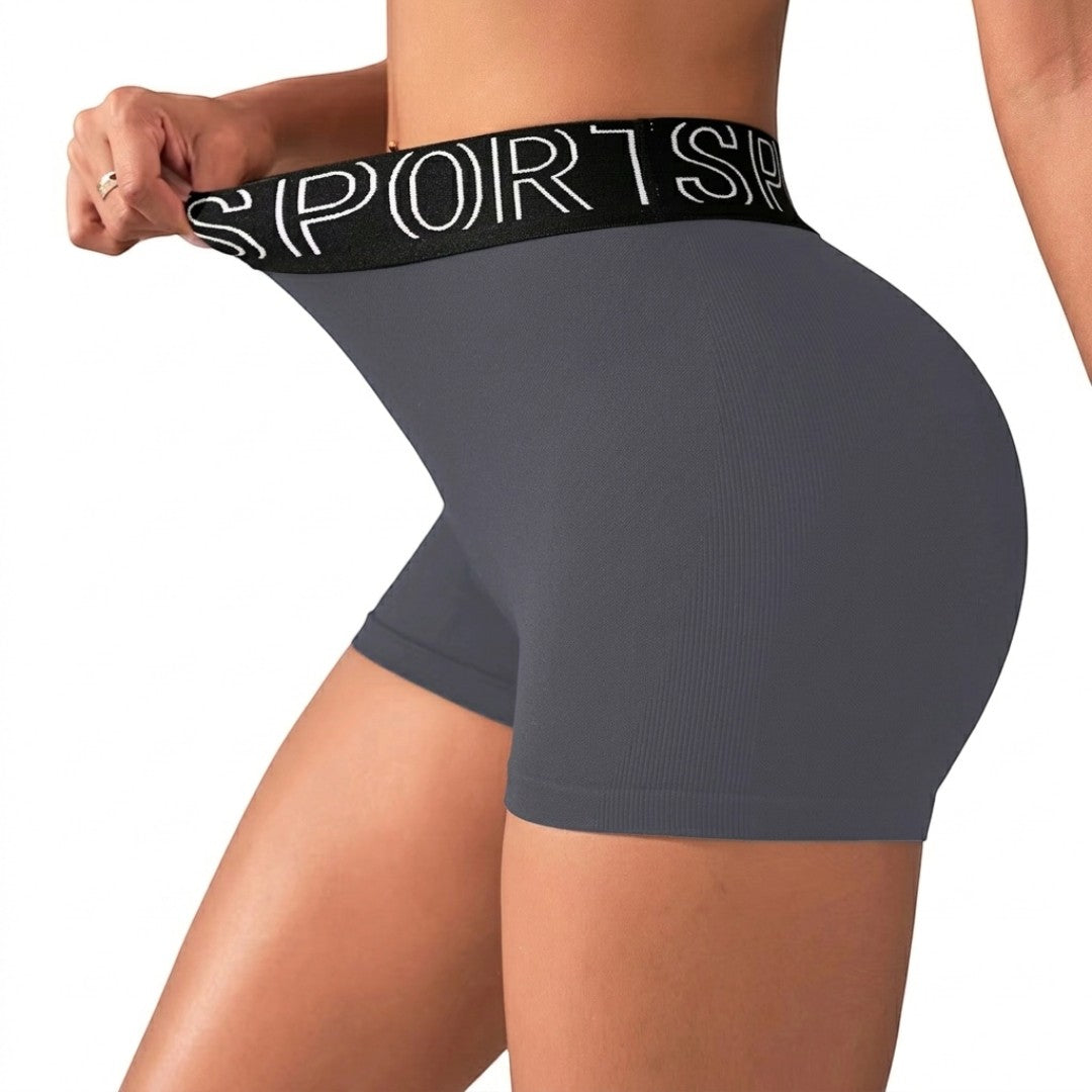 High Waist Yoga Shorts for Women, Seamless Stretch Workout Bottoms, Fitted Gym Clothing, Summer Fitness Training, Studio Exercise Wear