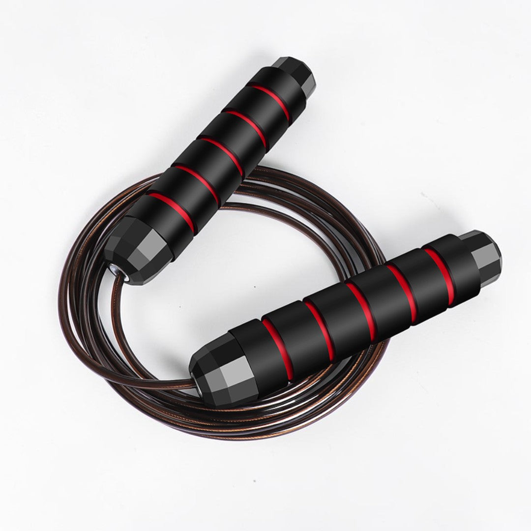 Speed Jump Rope | Adjustable Wire Skipping Rope | Tangle Free Cardio Equipment | Home Workout Training Accessory