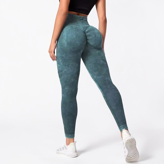 Women’s High Waist Leggings | Seamless Gym Yoga Pants Stretch Fit