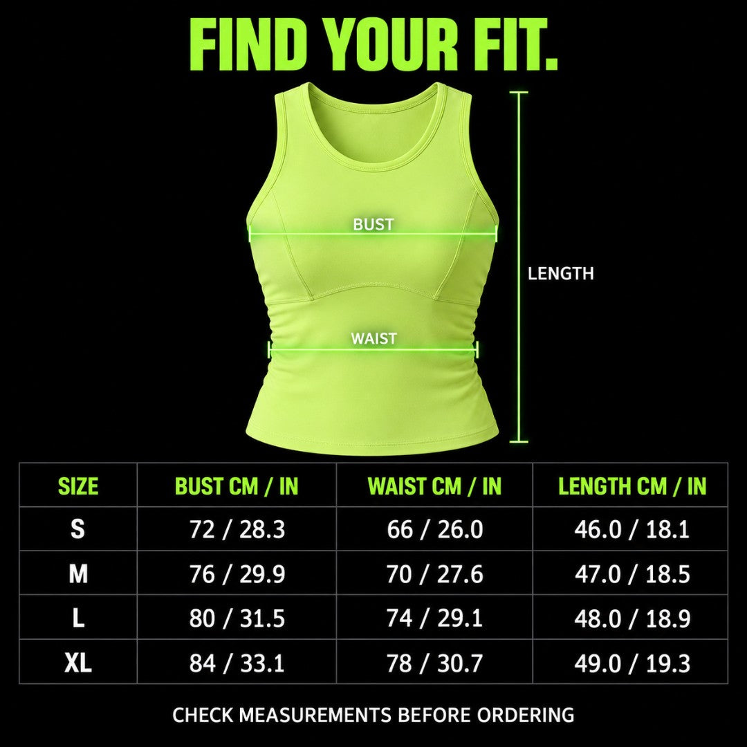 Women Sleeveless Gym Top | Slim Fit Stretch Workout Vest for Yoga Running | Breathable Quick Dry Training Shirt with Smooth Knitted Fabric