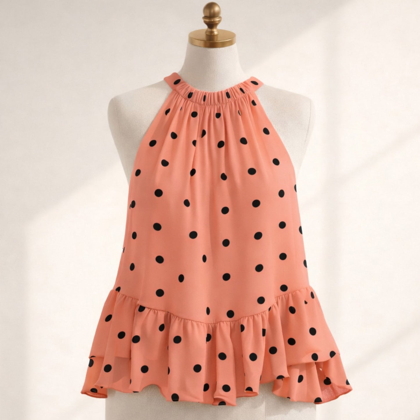 Women's Halter Neck Off-shoulder Vest Blouse / Suspender