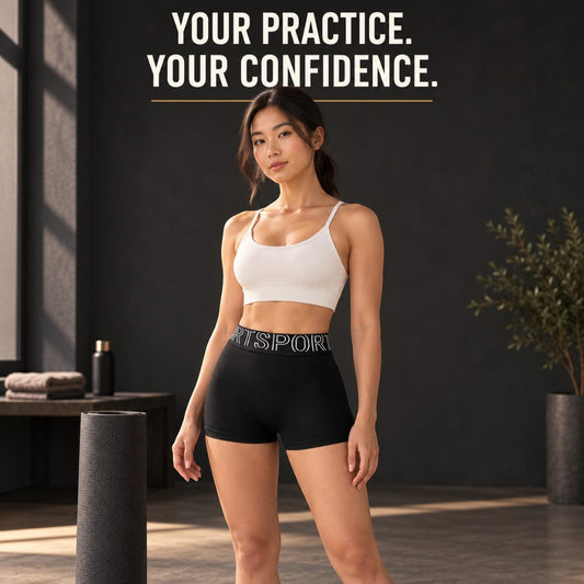 High Waist Yoga Shorts for Women, Seamless Stretch Workout Bottoms, Fitted Gym Clothing, Summer Fitness Training, Studio Exercise Wear
