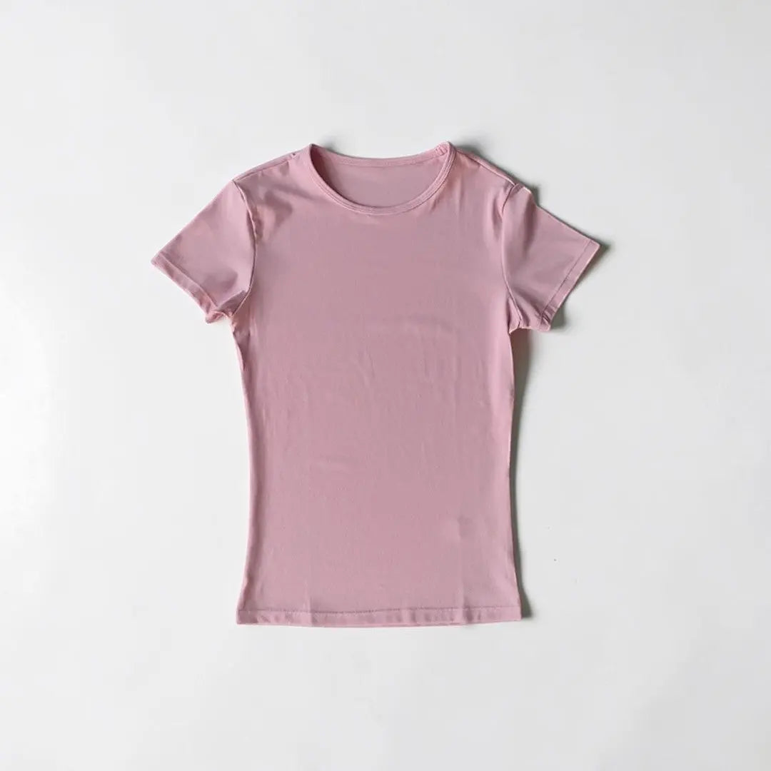 Women’s Fitted Workout Tee | Quick Dry Yoga Top | Short Sleeve Running Shirt | Gym Exercise Clothing Jumartins