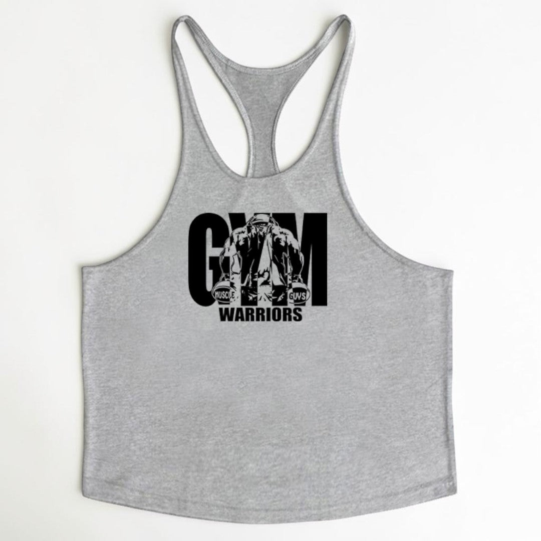 Men Gym Tank Top | Bodybuilding Y Back Sleeveless Shirt | Fitness Workout Muscle Vest | Breathable Athletic Training Wear
