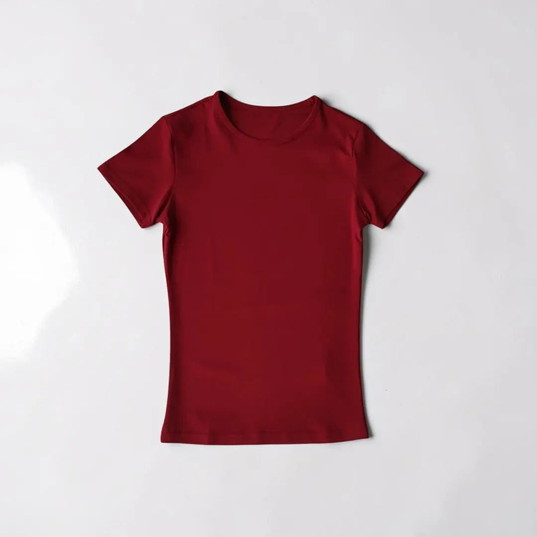 Women’s Fitted Workout Tee | Quick Dry Yoga Top | Short Sleeve Running Shirt | Gym Exercise Clothing Jumartins