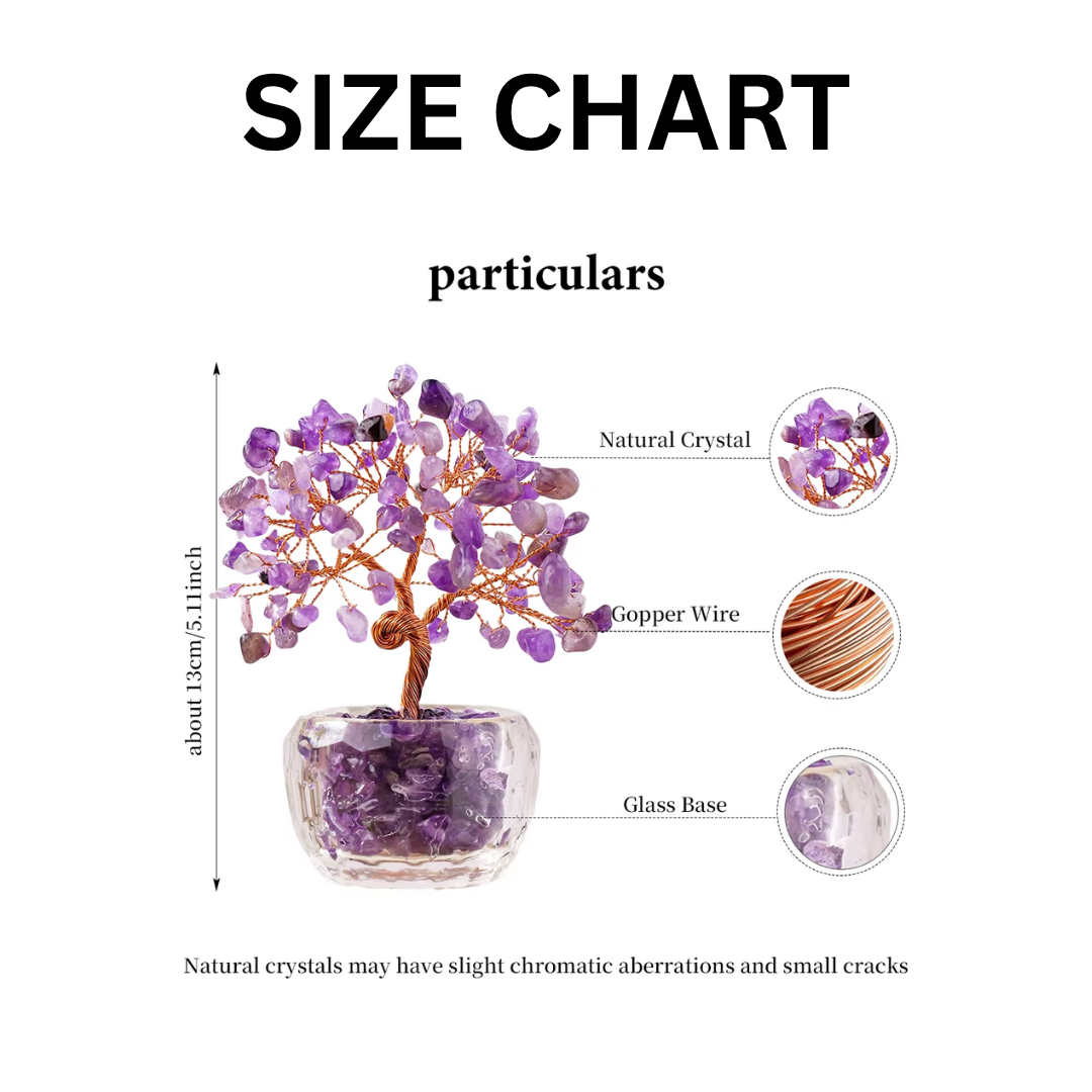 Citrine Crystal Money Tree – Abundance Bowl Feng Shui Decor