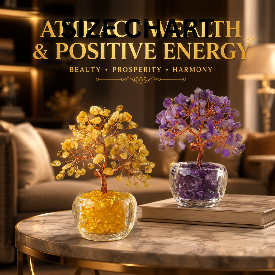 Citrine Crystal Money Tree – Abundance Bowl Feng Shui Decor