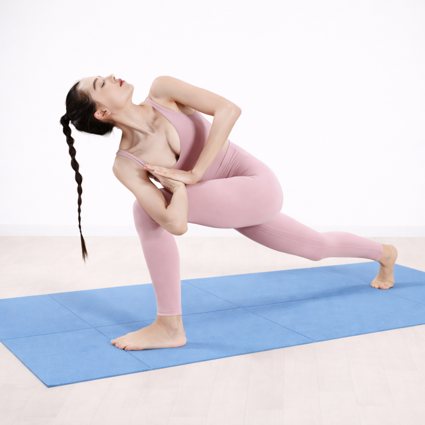 Yoga Mat EVA Foam | Non Slip Exercise Pad | Home Workout Pilates Mat