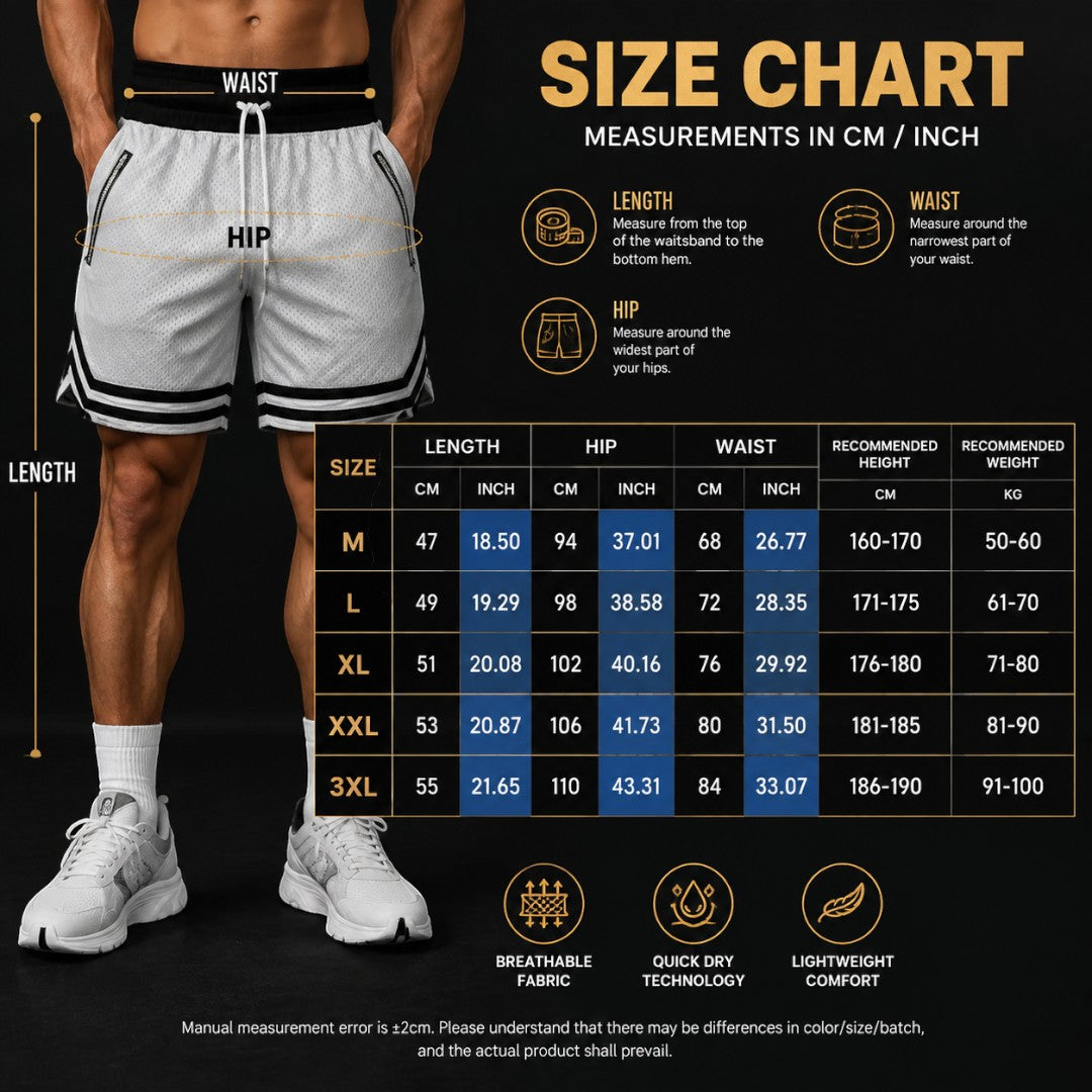 Men Athletic Shorts | Zipper Pocket Gym Shorts | Breathable Quick Dry Sportswear | Drawstring Training Shorts | Casual Workout Summer Wear