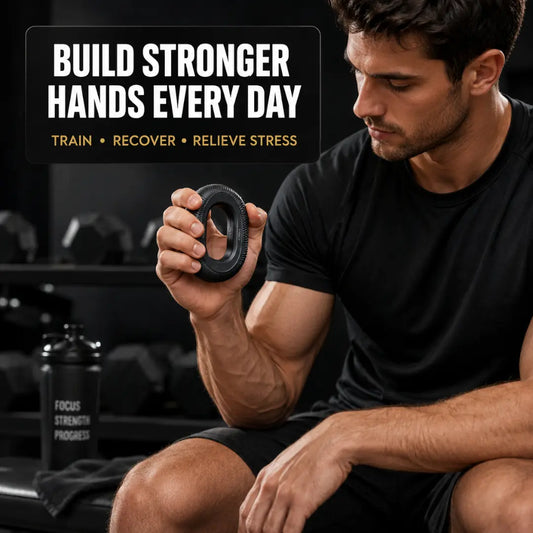 Therapy Hand Grip Rings Set | Silicone Finger Strength Trainer | Hand Rehabilitation | Arthritis Relief | Grip Exercise | Stress Relief Jumartins