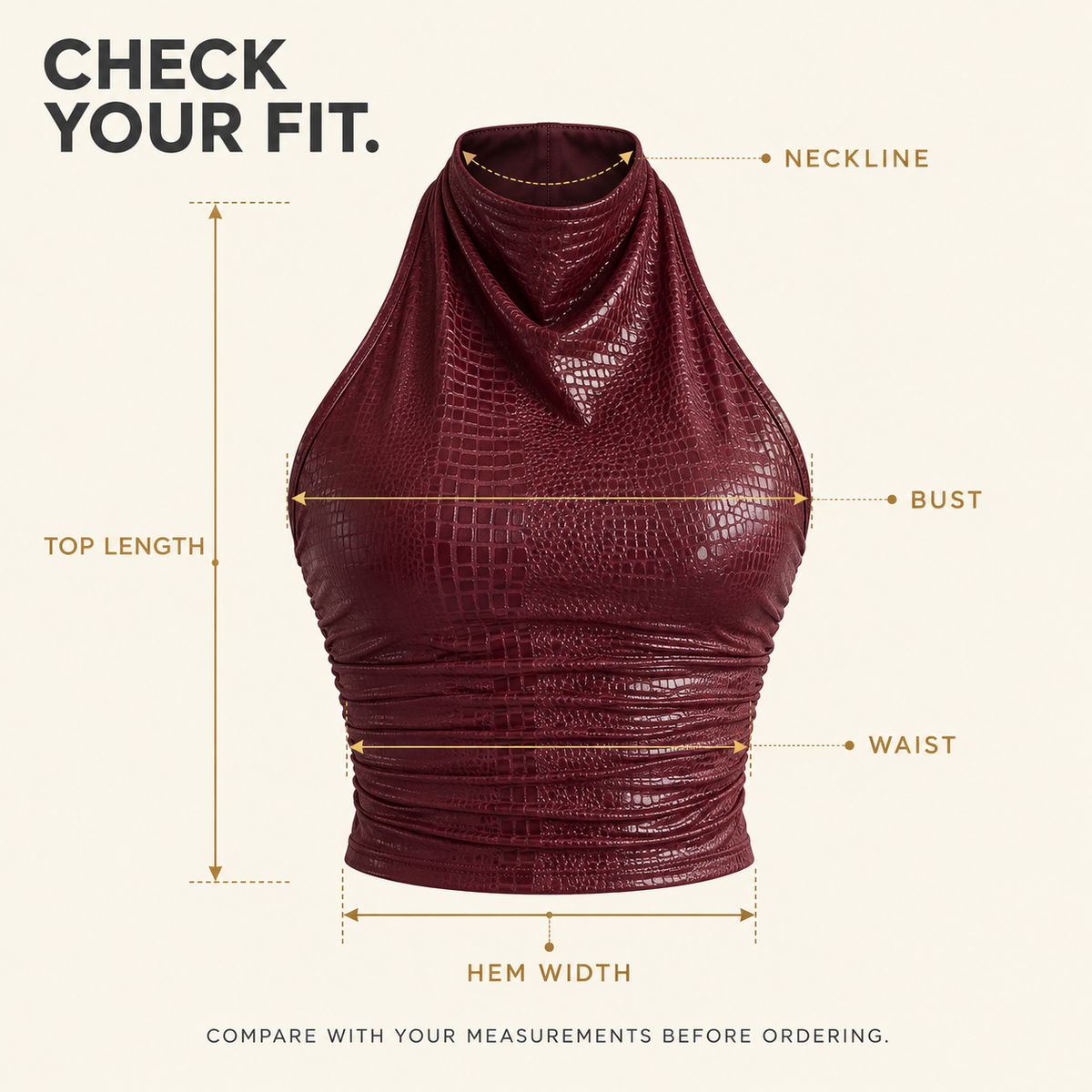 Burgundy Ruched Tank Top Women, Square Neck Sleeveless Fitted Crop Top, Backless Y2K Going Out Camisole Summer Streetwear